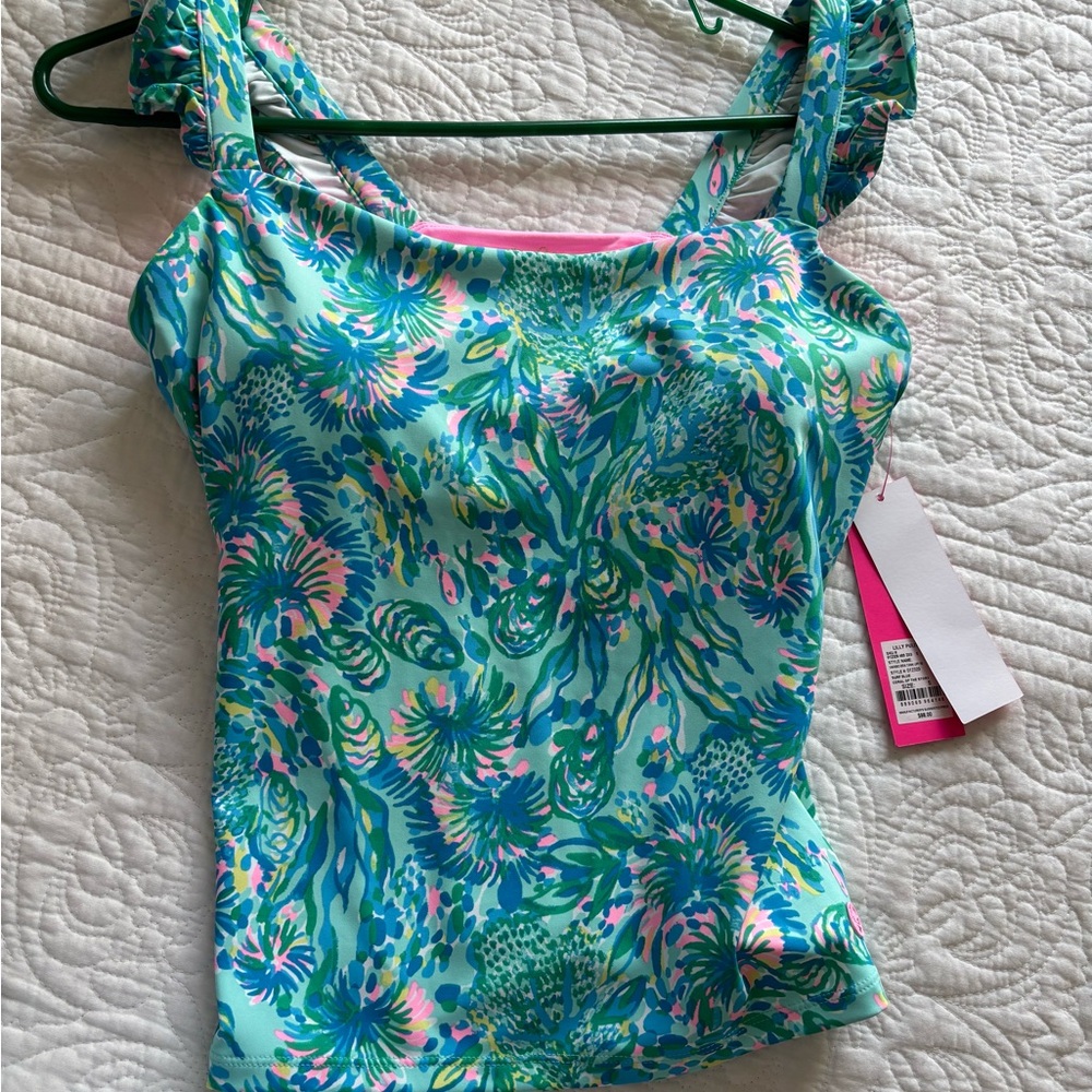 Lilly Pulitzer Vibrant Jungle Print Tank Top